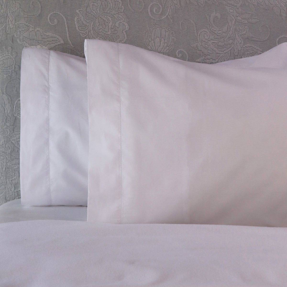 TBS Portuguese Cotton Pillowcase Set Std The Bedspread Shop