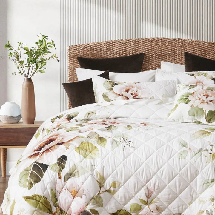 Rosalia Peony Coverlet Set