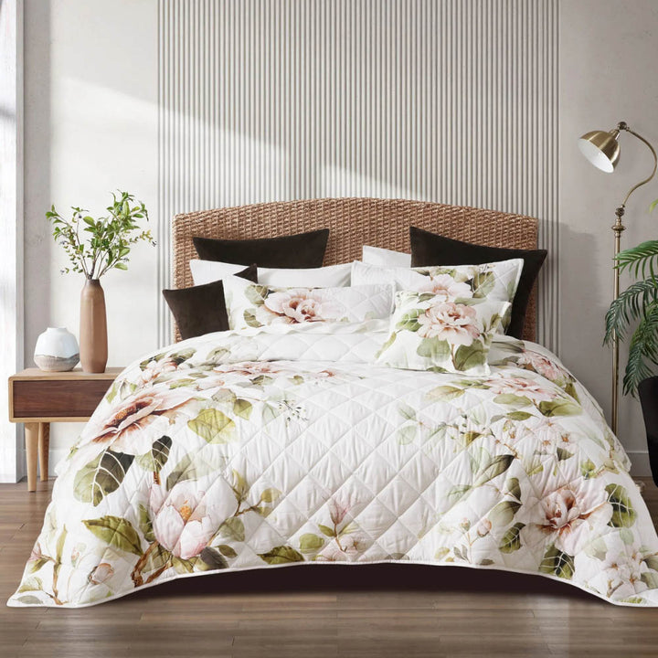 Rosalia Peony Coverlet Set