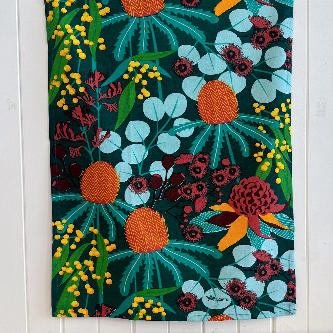 Aussie Botanicals tea towel