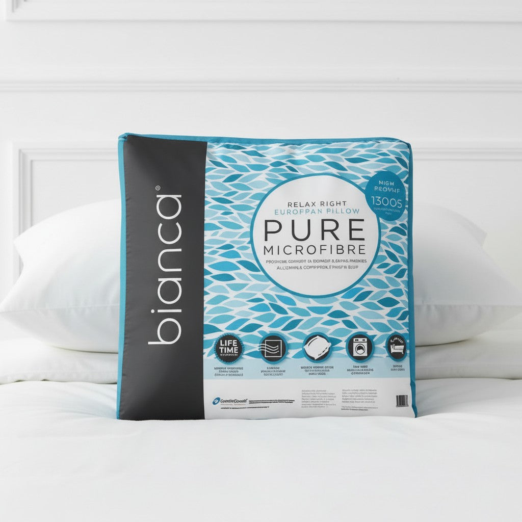 Bianca Relax Right Microfibre european Pillow