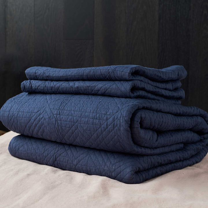 Bloom reversible coverlet set