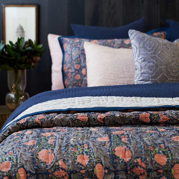 Bloom reversible coverlet set