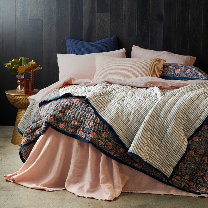 Bloom reversible coverlet set