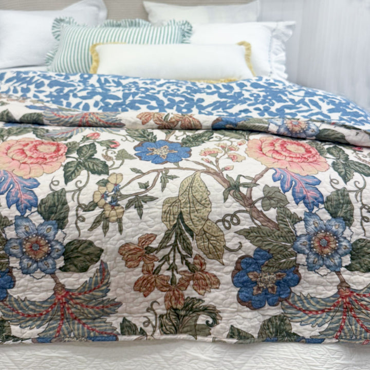 Antique Florals Coverlet