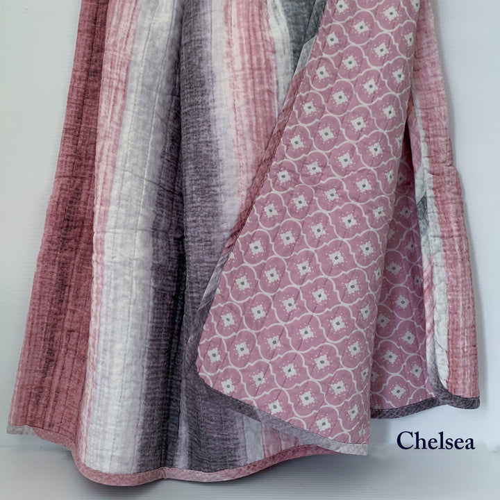 Gemini throws Cotton quilted & reversible