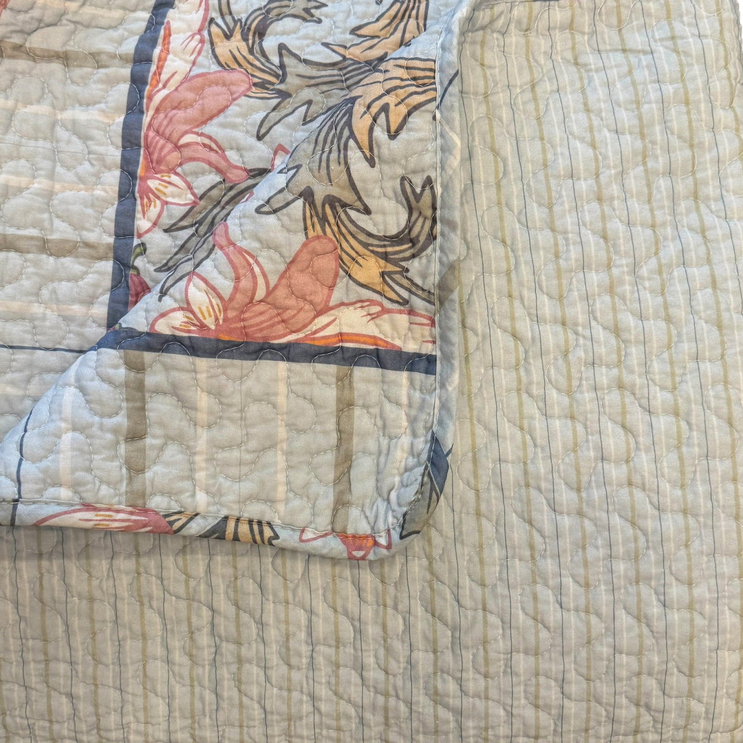 Jardin cotton Coverlet Set