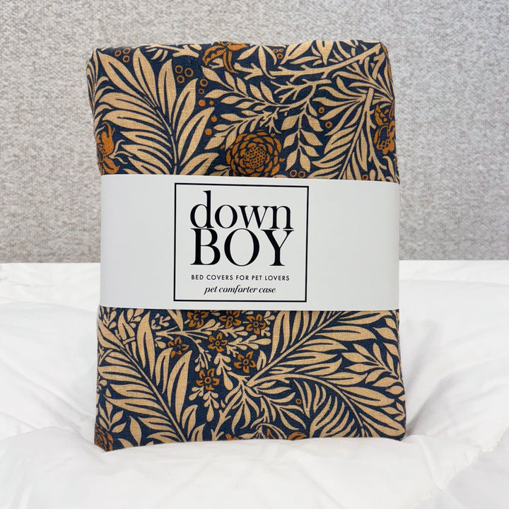 Down Boy Linen case Larkspur