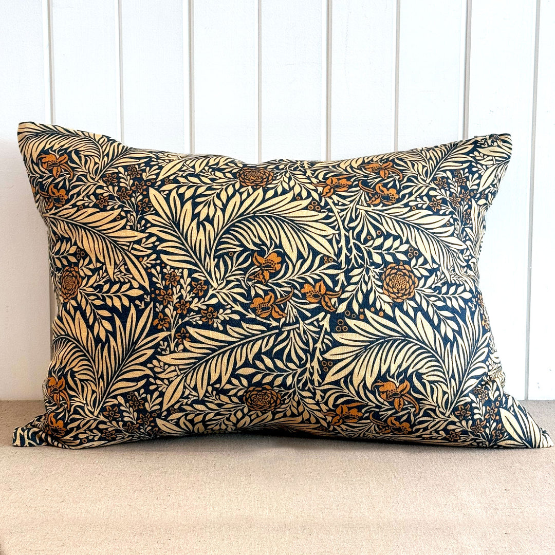 Larkspur Linen Cushion Cover