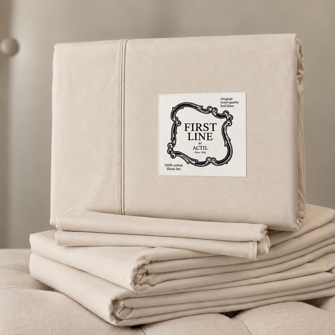 Actil First Line Original Hotel Natural Cotton Sheet Set