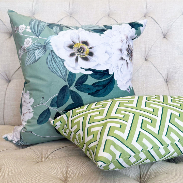 Magnolia Velvet Cushion Cover