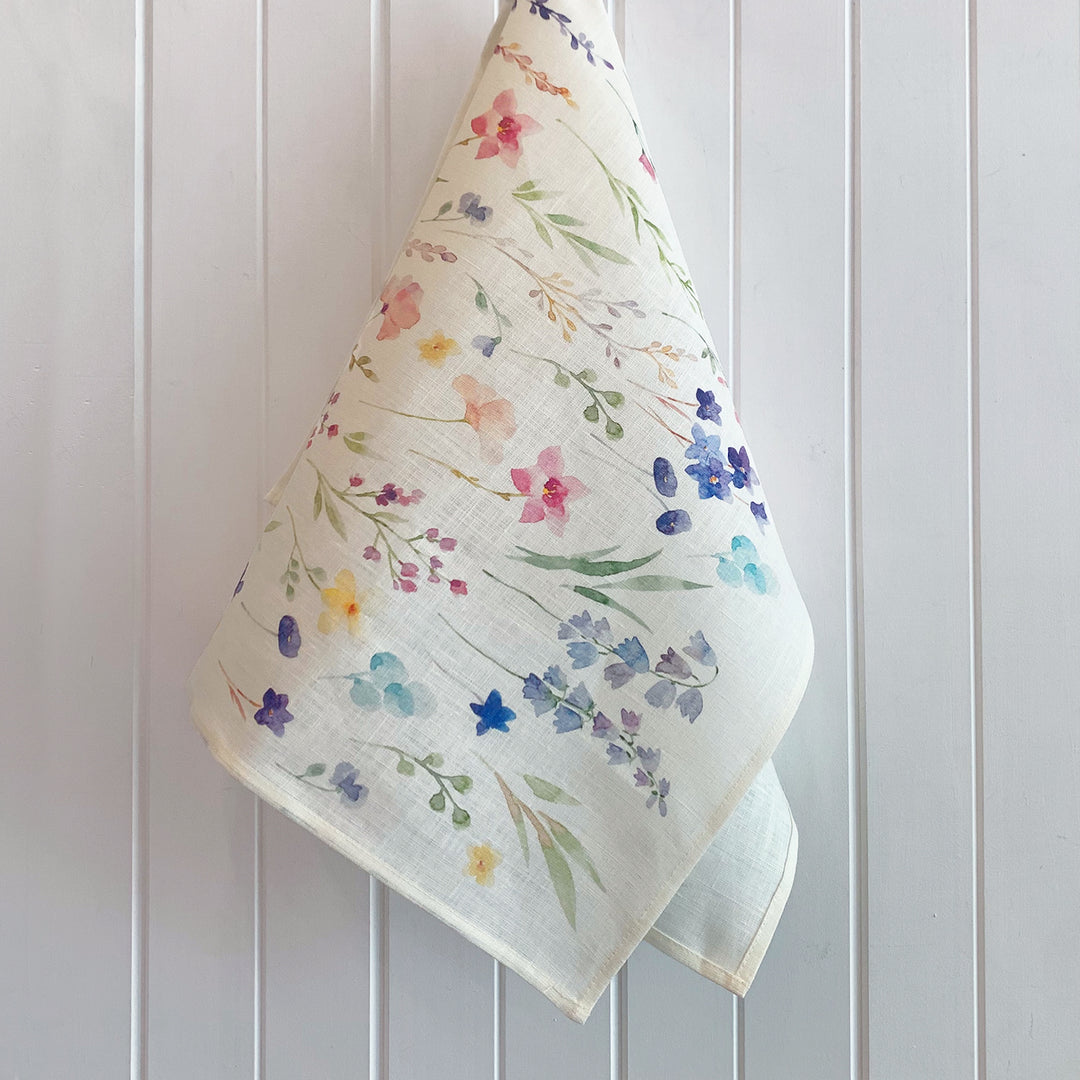 Meadow Linen Tea Towel