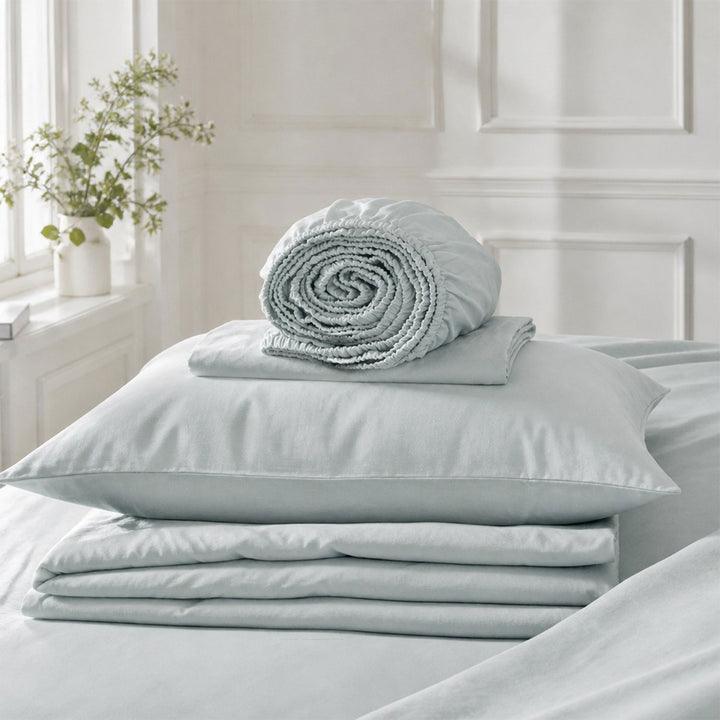 Remy Organic Cotton Sheet Bundle - Mist