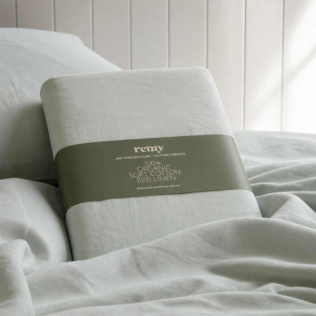 Remy Organic Cotton Sheet Bundle - Mist