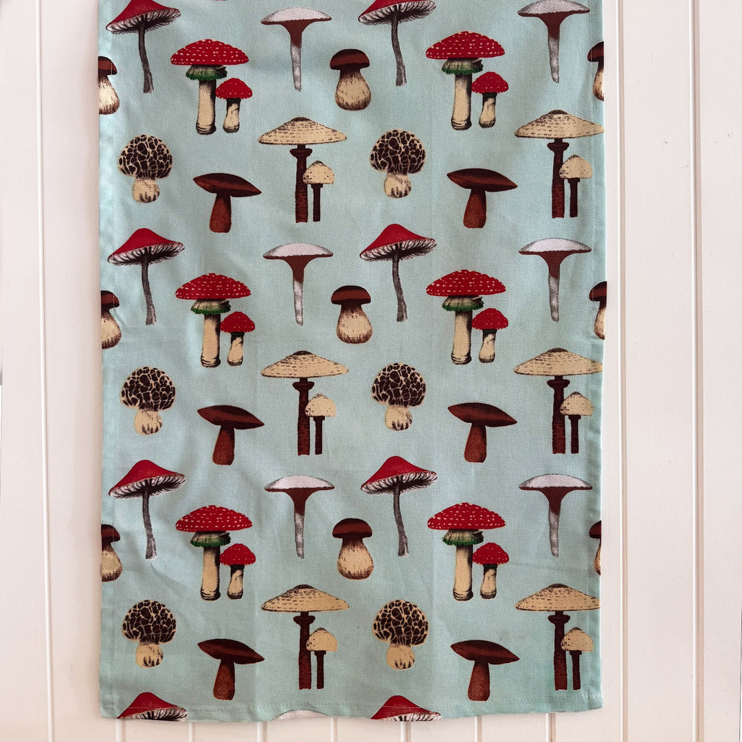 Mushroom cotton Tea Towel