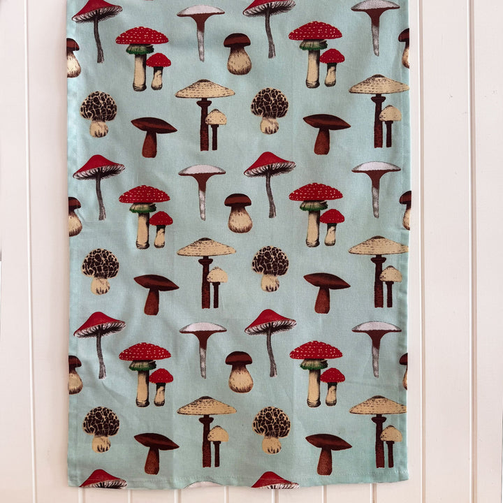 Mushroom cotton Tea Towel