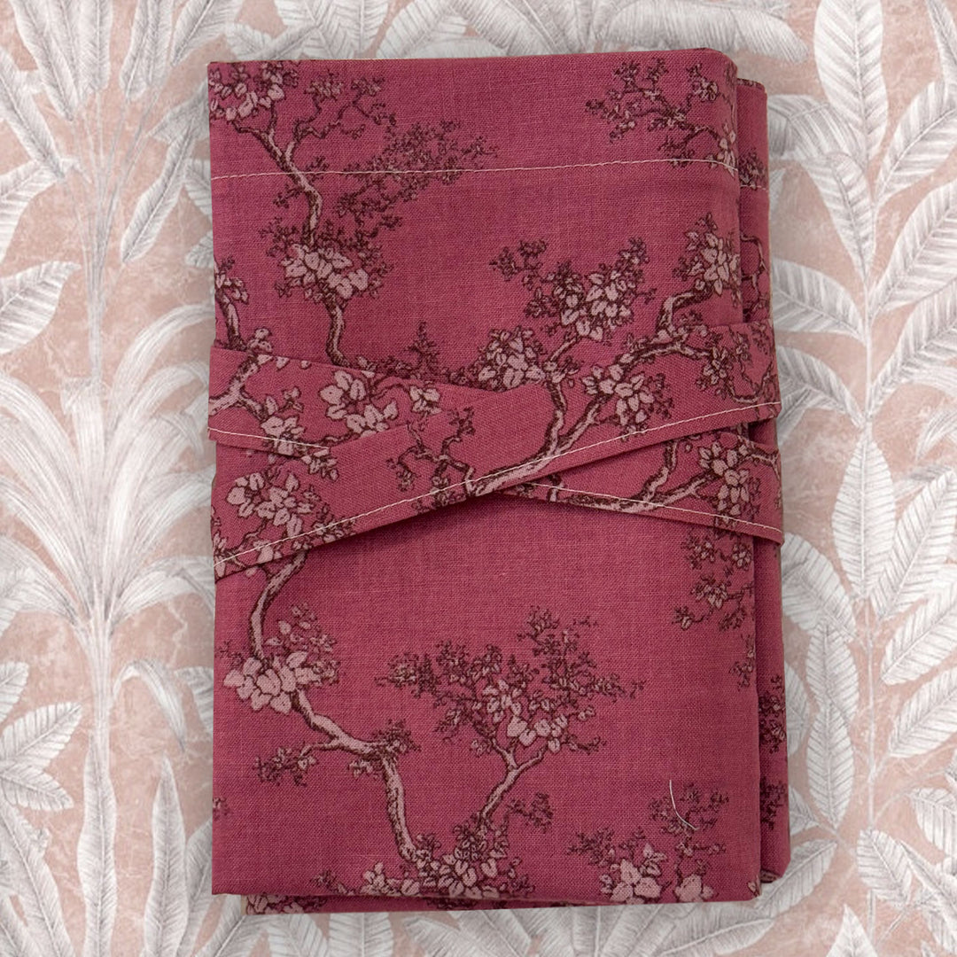 Sakura Rose Cotton Pillowcase Pair