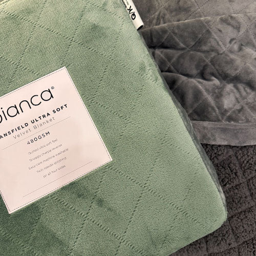 Mansfield cosy sherpa blankets