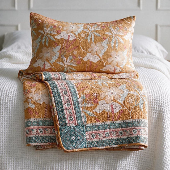 Samsara cotton Coverlet Set