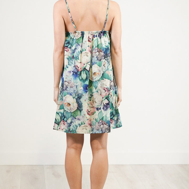 Botanical Bloom Slip Dress
