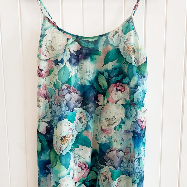 Botanical Bloom Slip Dress