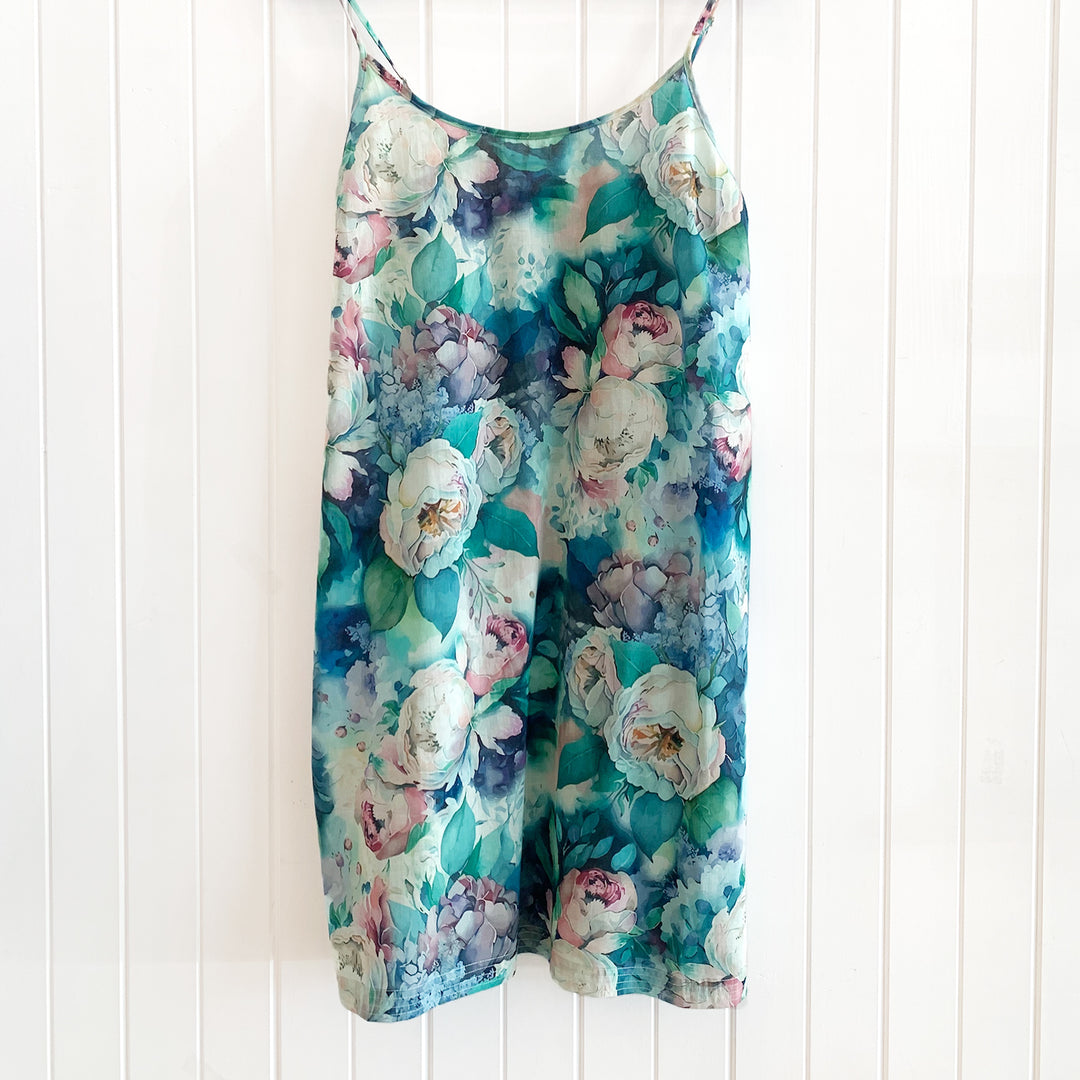 Botanical Bloom Slip Dress