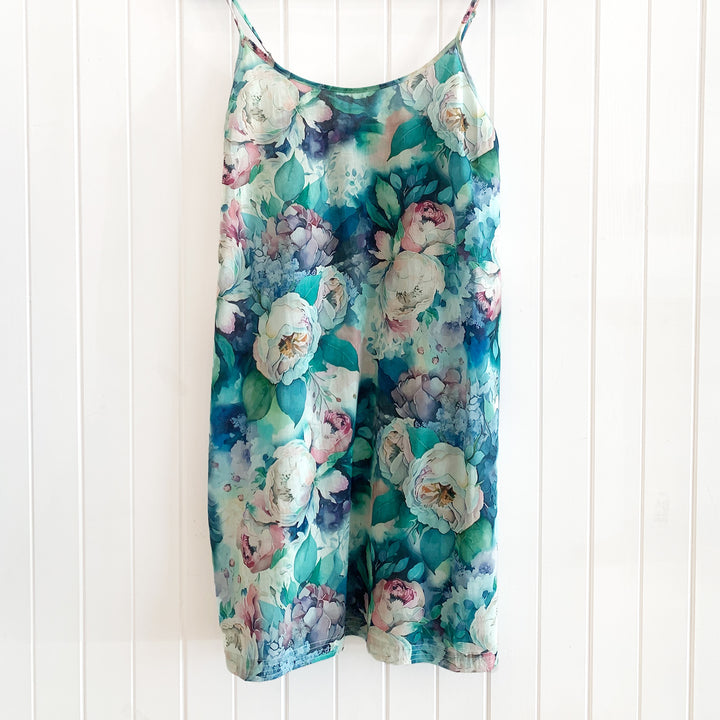 Botanical Bloom Slip Dress