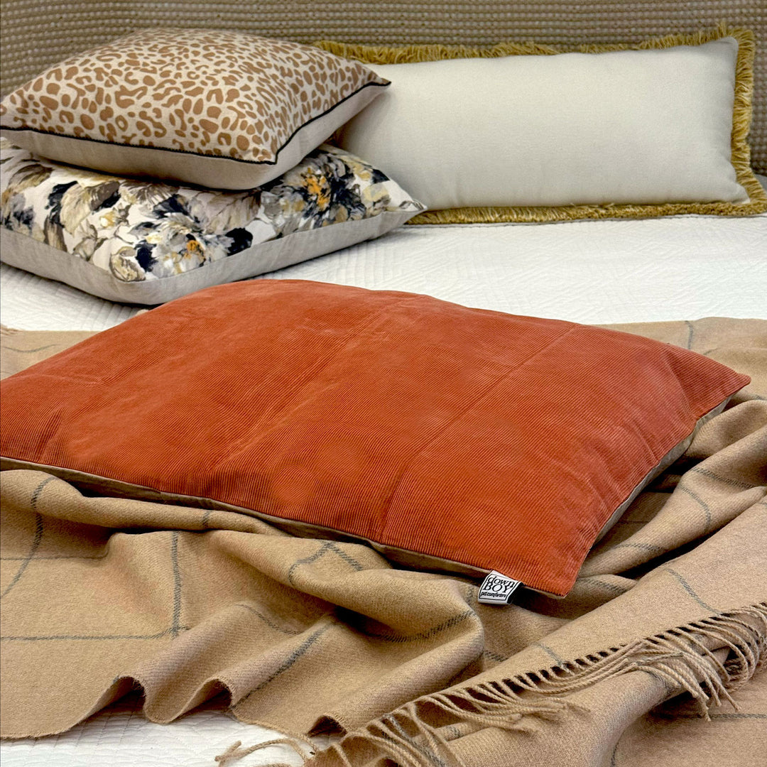 Down Boy cotton corduroy cover clay