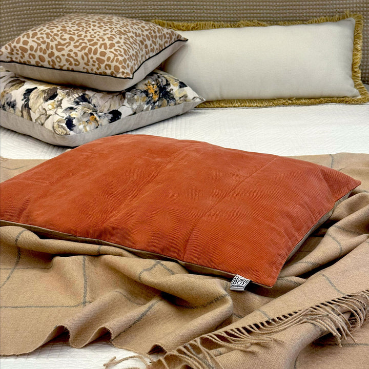 Down Boy cotton corduroy cover clay