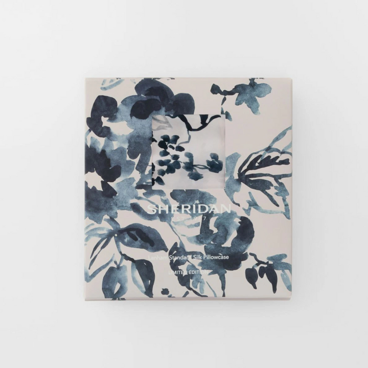 Lanham Silk Pillowcase Blue Rose