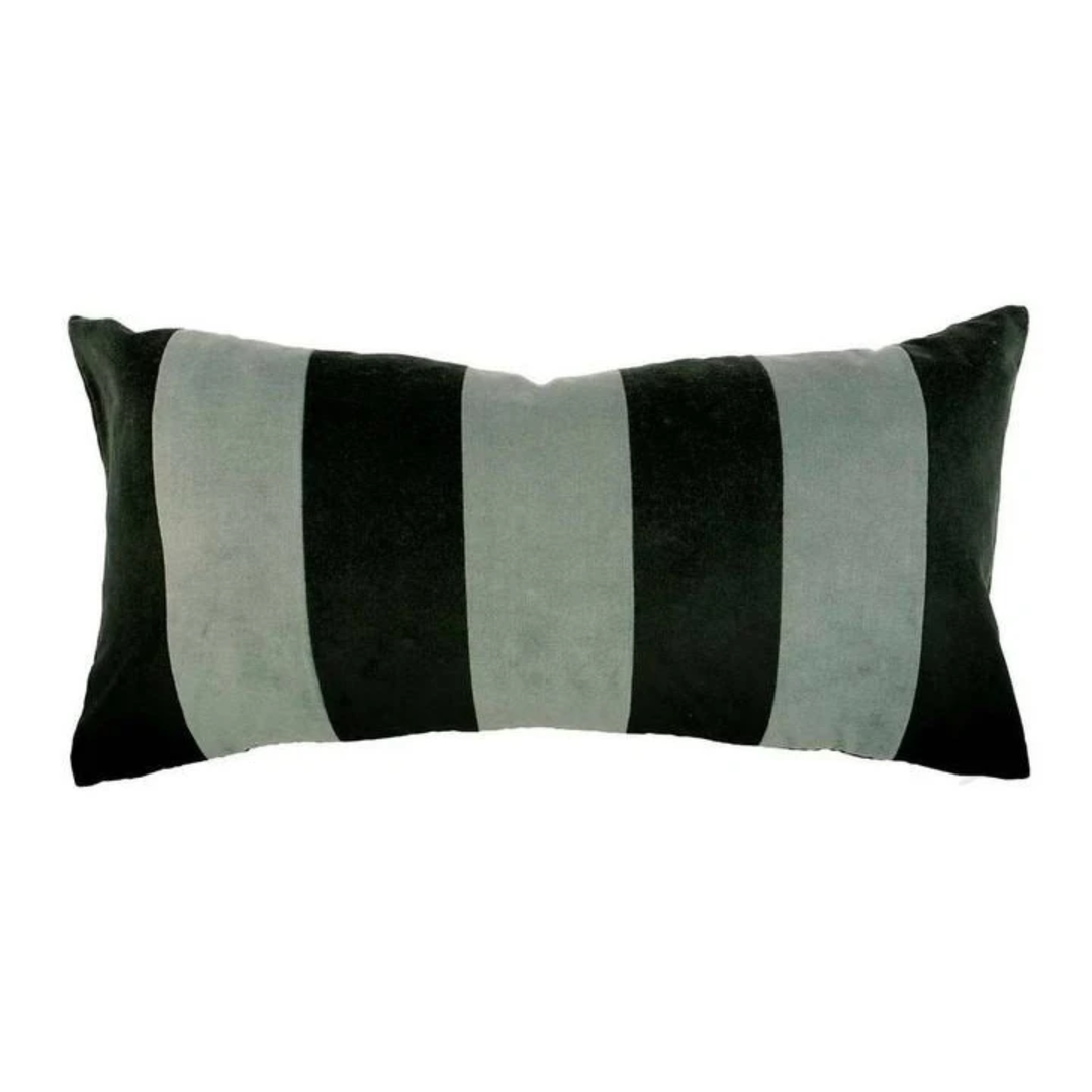 Green Stripe Cushion