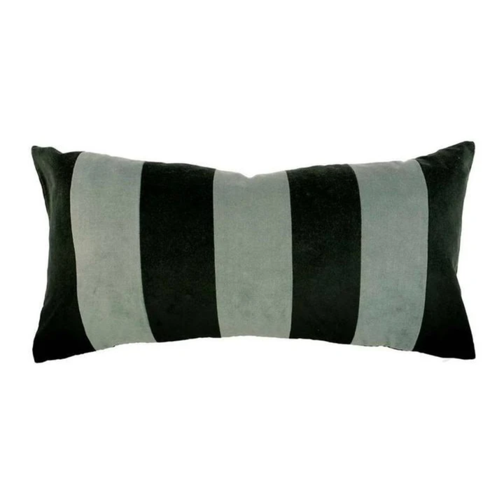 Green Stripe Cushion