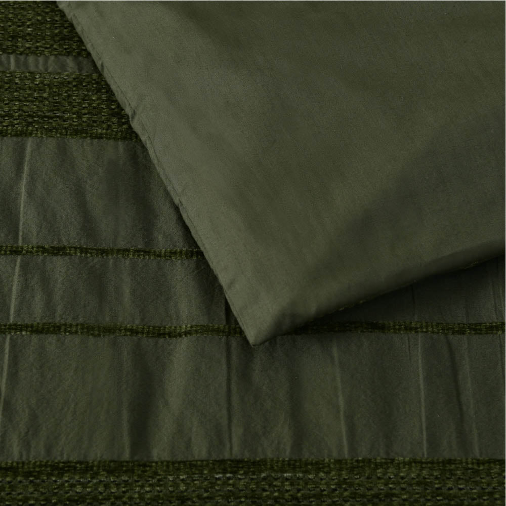 Avery Forest Green Quilt Cover Set