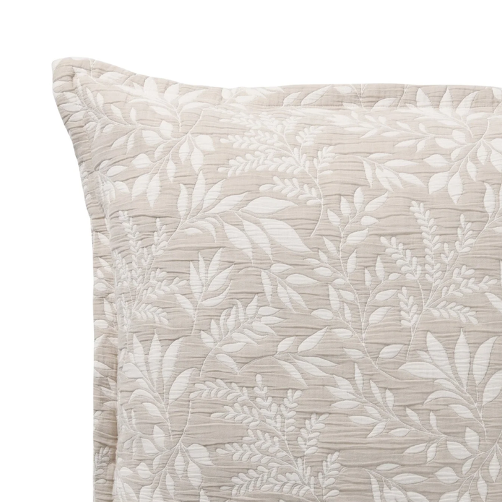 Amelia Taupe European Pillowcase