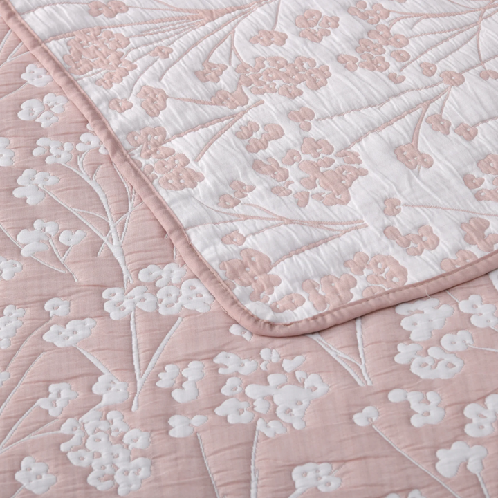 Myra Pink Bedspread Set