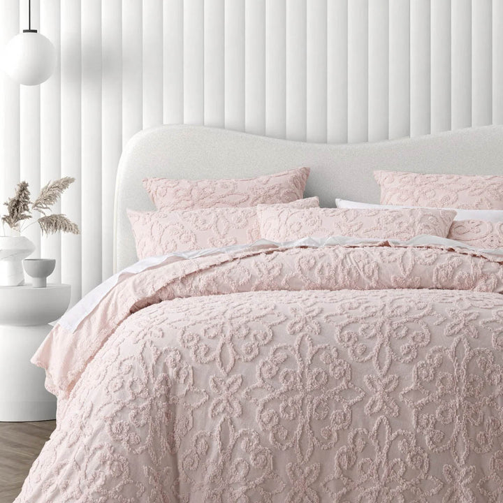 Ella Blush Bedspread Set