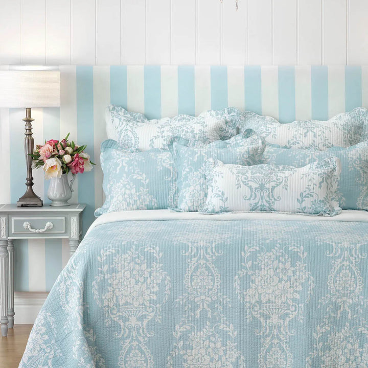 Florence Blue Bedspread Set