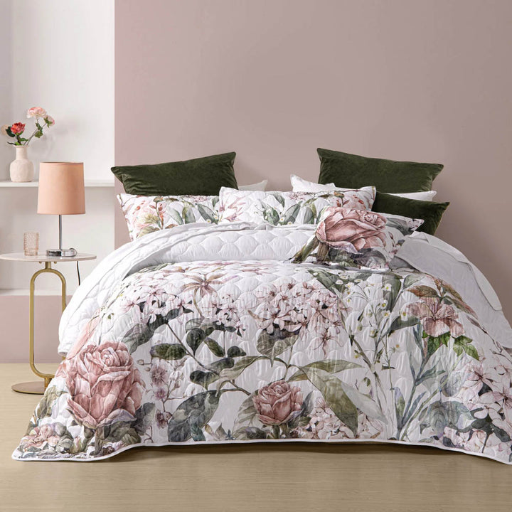 Lorna Floral Bedspread Set