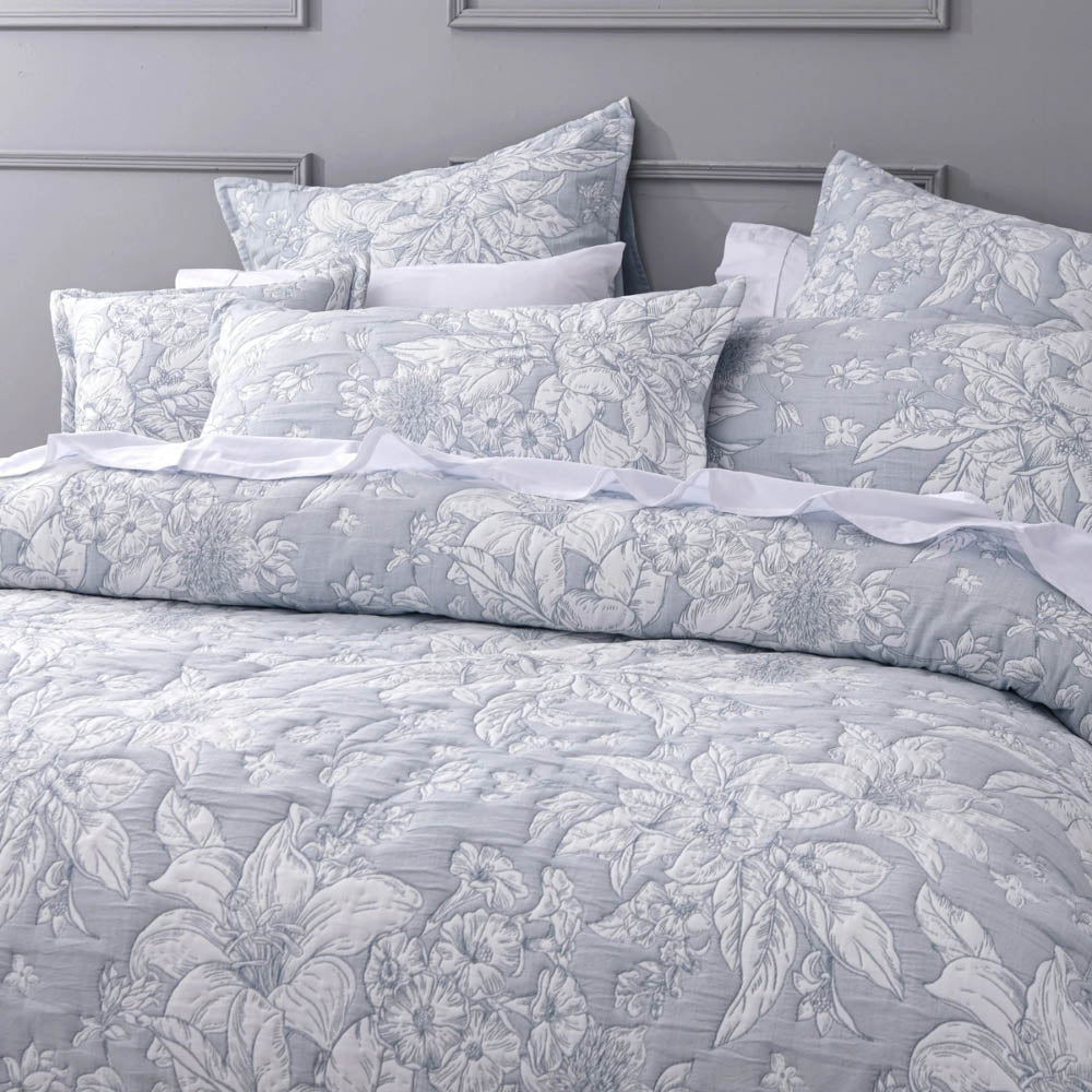 Whispering Lily European Pillowcase