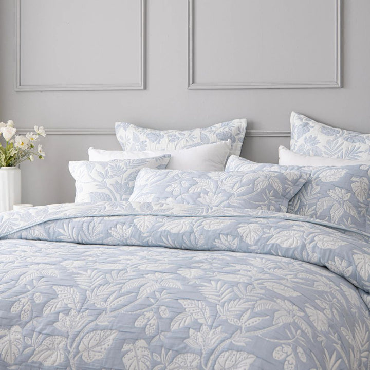 Bianca Laurieton Blue Bedspread Set