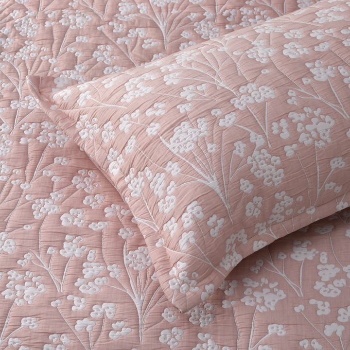 Myra Pink Bedspread Set