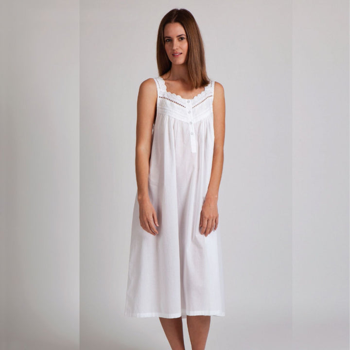 Suzanne Cotton and Lace Nightie