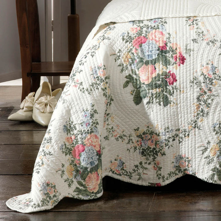 Rosedale Vintage Floral Bedspread Set