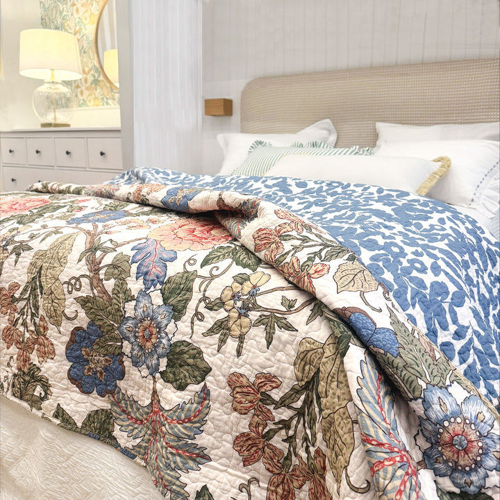 Antique Florals Coverlet