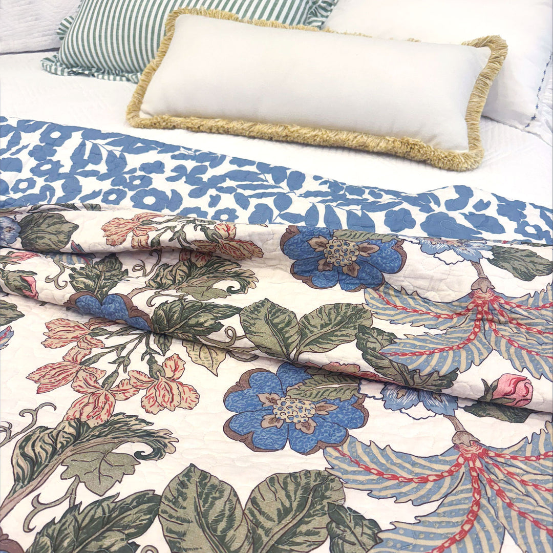 Antique Florals Coverlet