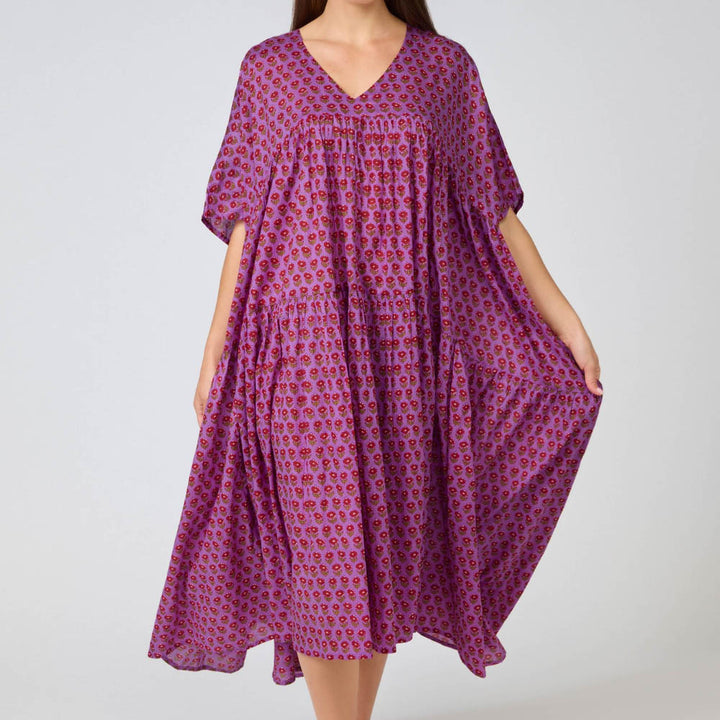 Dahlia Purple Kaftan