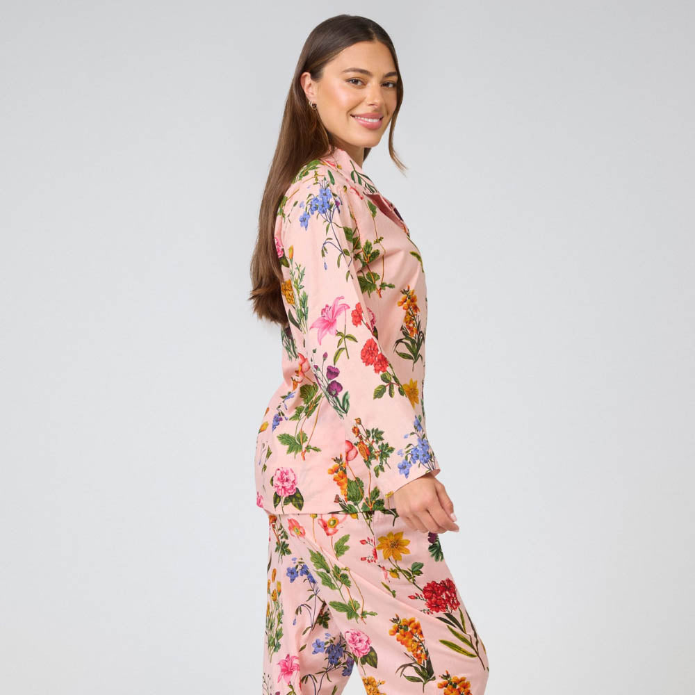 Flora Long Pajama Set