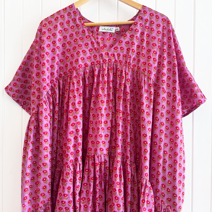 Dahlia Purple Kaftan