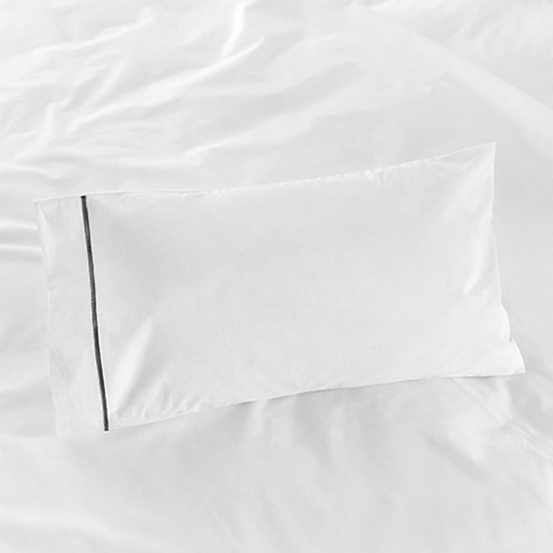 Egyptian Cotton Travel Pillowcase Charcoal