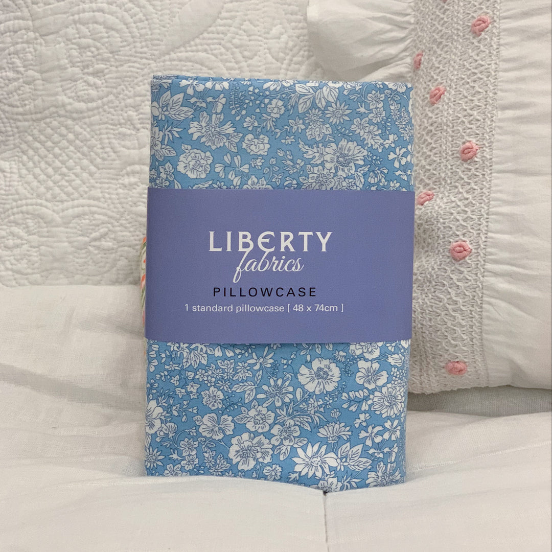 Liberty Emily Sky Pillowcase